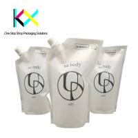 China Food Grade Liquid Packaging Pouch Liquid Stand Up Pouch With Spout 120um-140um factory