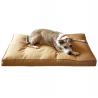 China Chew Resistant Chopped Memory Foam Dog Bed , Heavy Duty Extra Large Dog Beds  factory
