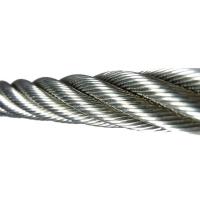 Quality Certified Drawworks Parts Wire Rope / Steel Galvanized Wire Rope 6×19S-IWRC for sale