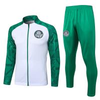 China Green White Football Training Tracksuit Training Kit Set factory