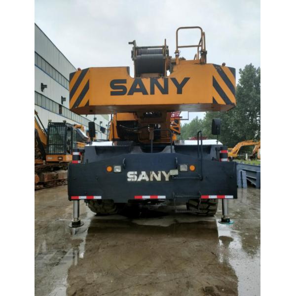 Quality 55t rough terrain Used Truck Crane STC550T With Superior Lifting Capacity for sale
