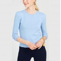 china WOMEN'S 60% cotton/20% viscose/15% nylon/5% cashmere LONG SLEEVE CREW NECK PULLOVER KNITTED SWEATER