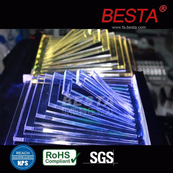 Quality 2 -120mm Custom Cast Acrylic Sheets PMMA For Led Acrylic Sign Board for sale