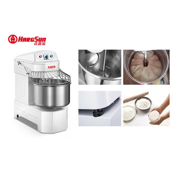 Quality Shockproof Spiral Dough Mixer Equipment 1500w Pizza Dough Kneader With Stainless Steel Bowl for sale