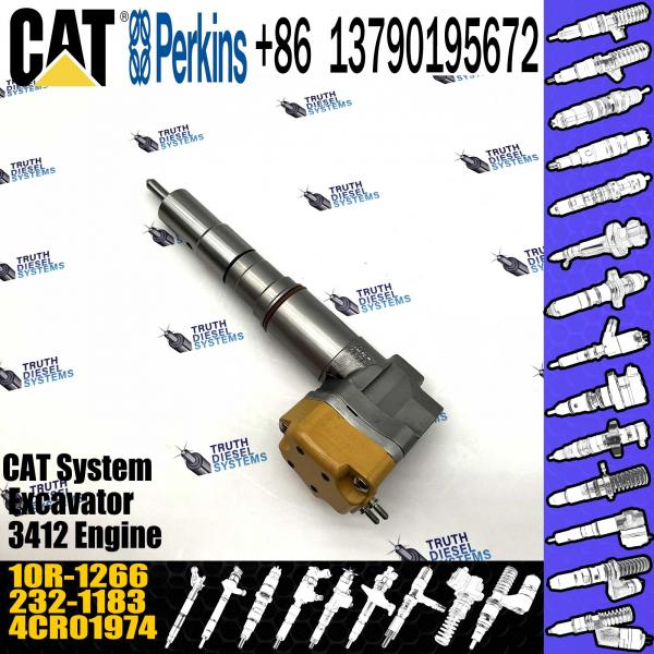 Quality Diesel Fuel Injector 232-1183 10R-1266 For Caterpillar Enhine-industrial 3412E Excavator 5110B for sale