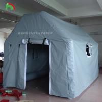 China China Outdoor Customized Size Logo Print Hospital Isolation Tent Waterproof PVC Cover Tent factory