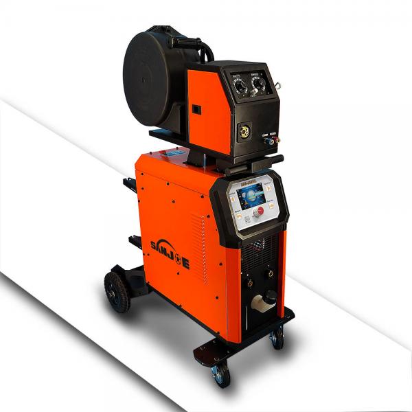 Quality Water Cooling Dual Pulse Mig Welder , LCD Aluminium 500A Welding Machine for sale