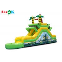 China Inflatable Bouncy Slides Bounce House Portable Inflatable Bouncer Slide Gorilla Themed Blow Up Water Slide for sale