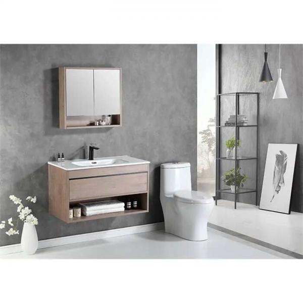 Quality CAD Drawing Ceramic Bathroom Vanity Cabinet Wall Mounted for sale