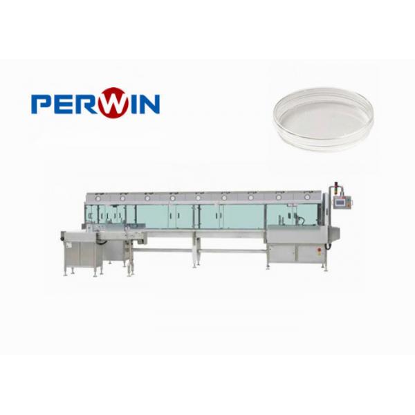 Quality USA Customer Automated Petri Dish Filler Contact Dish Filling Line for sale