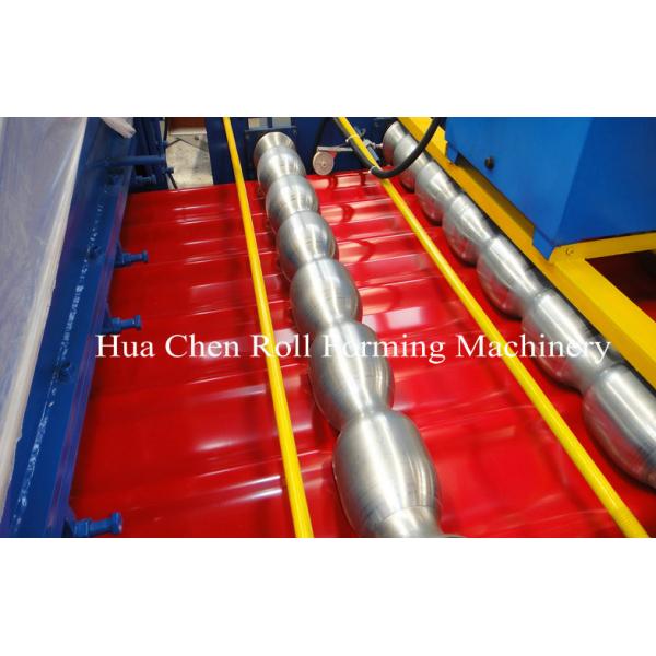 Quality Wall Panel / Glazed Tile Roll Forming Machine , Auto Cold Roll Forming Equipment for sale