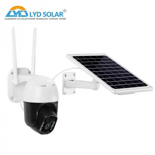 Quality Security 4g Solar Cctv Camera Larm Input Output Audio for sale