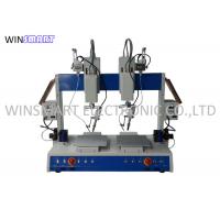 China Dual Heads Automatic Soldering Robot , Smd Pcb Soldering Machine 220V 110V factory