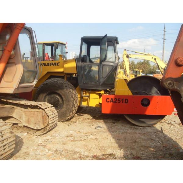 Quality                  Used Dynapac Road Roller Compactor Machine Ca251d Dynapac Double Vibratory Ca251d Ca301d Second Hand Used Road Roller Low Price              for sale