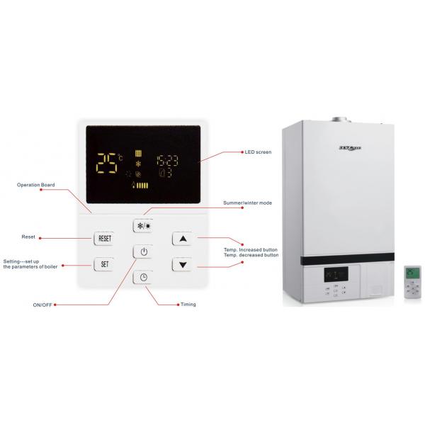 Quality LED Display High Efficiency Gas Boiler , Reliable Hot Water Boilers Residential for sale