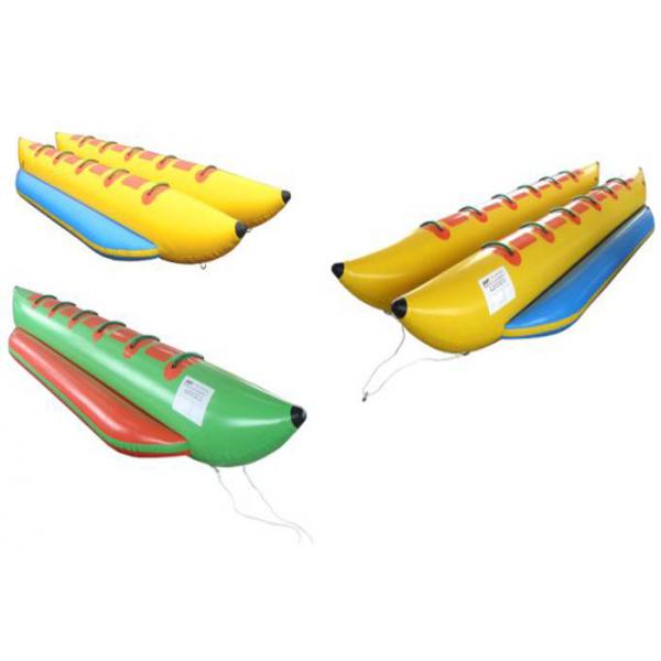 Quality Chidren Inflatable Tubes For Boats / 16 Person Inflatable Banana Raft for sale
