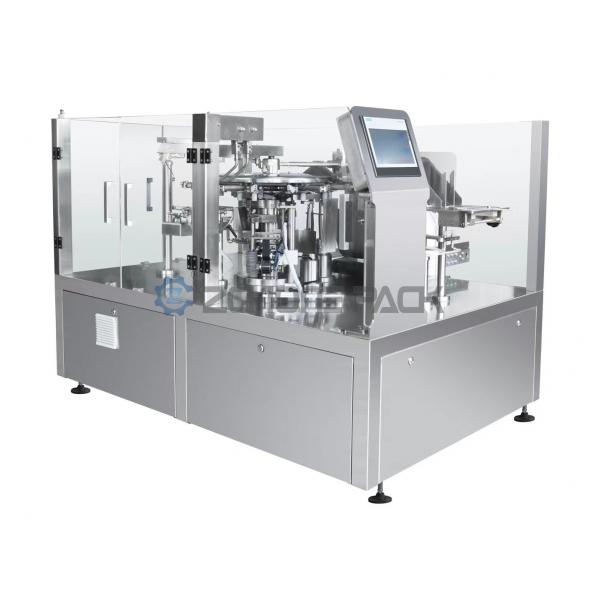 Quality Eight Station Powder Pouches Packing Machine Multipurpose With Screw for sale