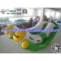 China Double Tubes Kids Inflatable Water Park , Indoor Inflatable Water Seesaw factory