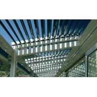 Quality 260mm Rainproof Powder Coating Louvered Aluminum Pergola for sale