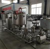 China Automatic Yogurt Production Line , Pouch Package UHT Milk Processing Equipment factory