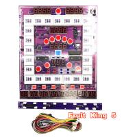 China Fruit King 5  Mario Slot Game PCB board Kit with Arcylic Cable for sale