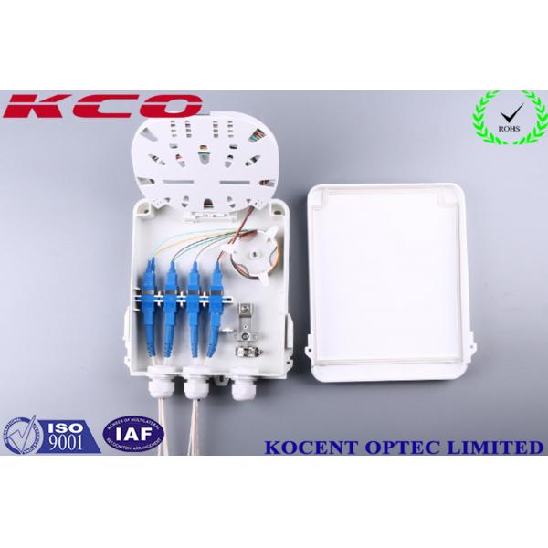 Quality Outdoor Water Proofing 8 Cores Fiber Optic Splitter Terminal Box FTTH FTTB KCO-FDB-8C for sale