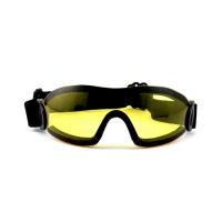 China Glare Protection Soft Prescription Skydiving Goggles Anti Fog for sale