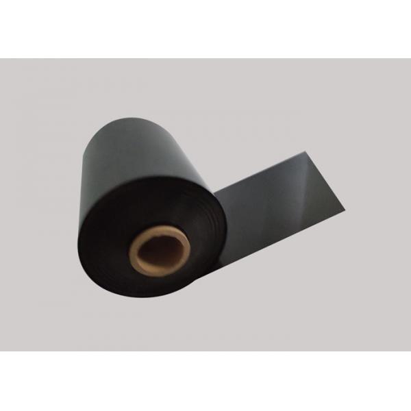 Quality Matte Black Polyester Film Non Toxic Environmentally Friendly For Printing Text for sale