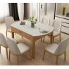 China Round Dining Room Solid Wood Table Furniture For Home / Restaurant Using factory