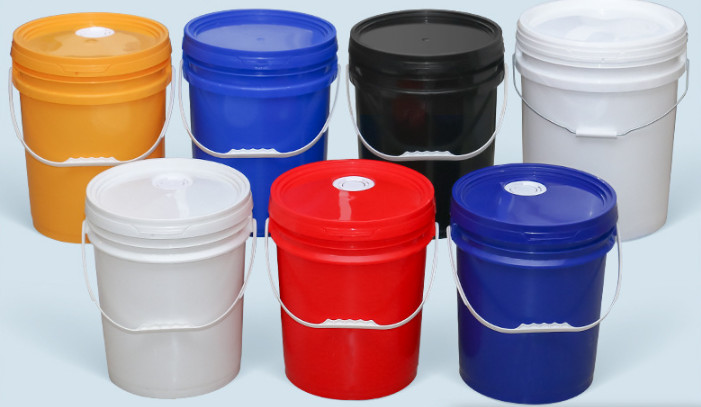 China Industrial White Lubricant Bucket 20L For Lubrication factory