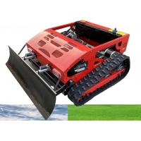 China Mower Robotic With Snow Shovel Remote Control Lawn Mower Engine 7.5hp  45° Slope Capability factory