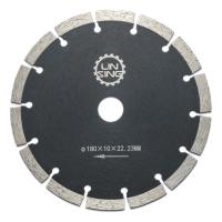 China 4 Segmented Disc Durable 150mm Diamond Band Saw Blade for Granite Cutting Chinese factory