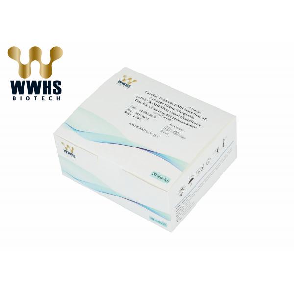 Quality cTnI CK-MB Myo Rapid Test Kit POCT Diagnostic Reagent Cassette for sale