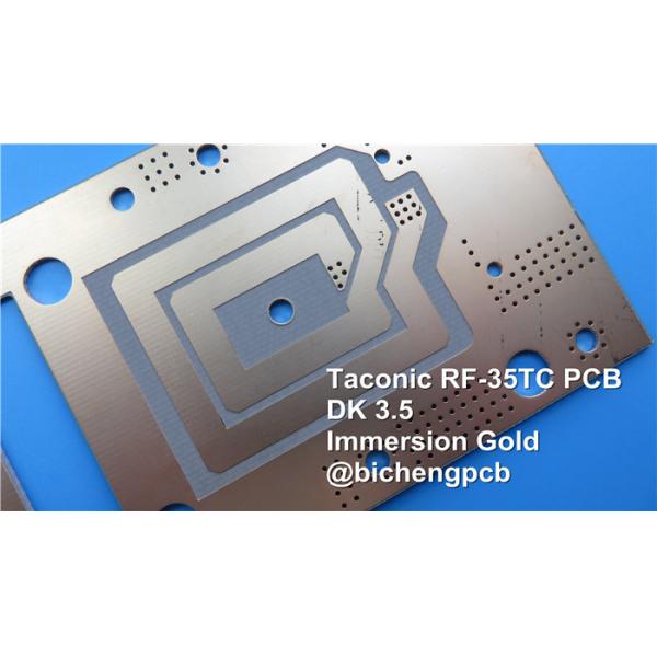 Quality RF-35TC 20mil 0.508mm Taconic PCB Two Layer PCB ENIG Surface Finish for sale