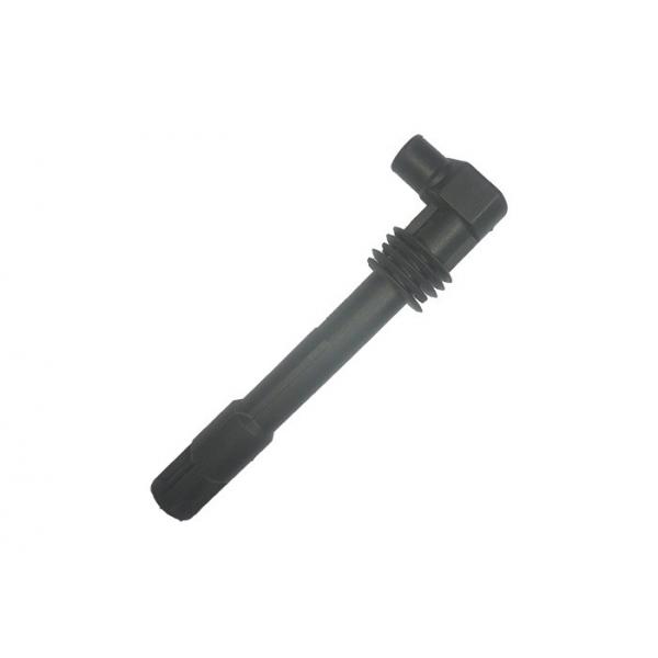 Quality Black Spark Plug Lead Connectors With EMC Resistor High Voltage / Temp Withstand for sale