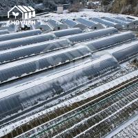 Quality Framed Structure UV Protection Heat Insulation Greenhouse With Solar for sale