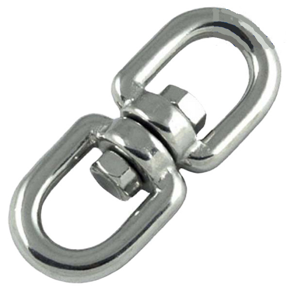 Quality Stainless Steel Double Eye And Eye Swivel High Polished European Type for sale