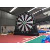 China Safety Inflatable Soccer Dart Board With Balls / Inflatable Football Target factory