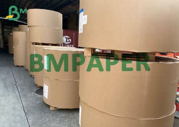 100gsm 120gsm White Cupstock Based Paper Roll Ideal For Cone Cup