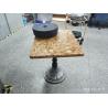 China Industrial Bistro Table Base Cast Iron Powder Coating Tulip Table Base factory