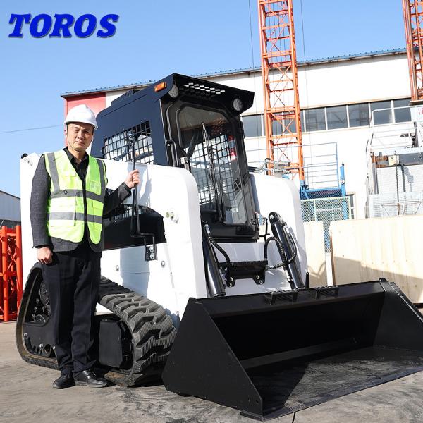 Quality Customization Construction 4 Wheel Steer Skid Steer 18.2KW High Efficiency for sale