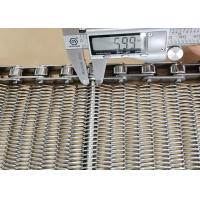 China Heat Resistance Stainless Steel Spiral Wire Chain Link Balance Weave Mesh Conveyor Belt For Baking Drying Washing Frying factory