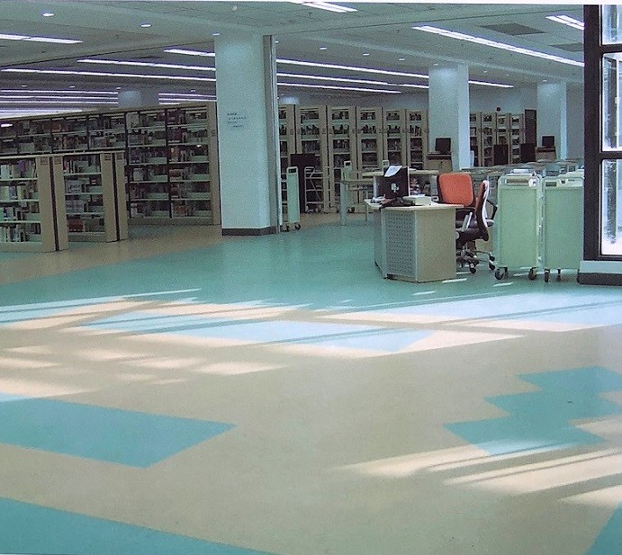 China 4-Gerflor  PUR treatment Multi layer compact Commercial PVC flooring sheet- TRANSIT FIRST PANAMA factory