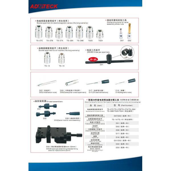 Quality Common Rail Diesel Injector Tools for sale