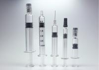 China Sterile Injection Disposable Glass Syringes 1ml 2ml 3ml 5ml Capacity factory