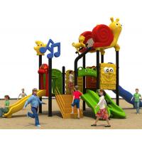 China Jungle Large Plastic Playground Equipment , Kindergarten Outdoor Play Equipment factory