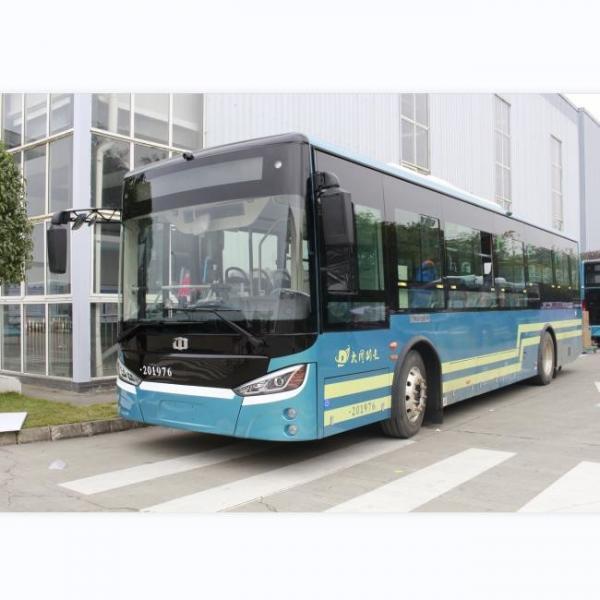 Quality 10.5m LHD RHD Zero Emission Electric Passenger Bus Auto Transmission for sale