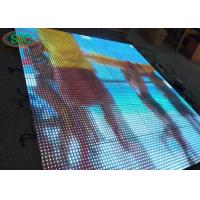 China High Weight Load 3 In 1 SMD LED Dance Floor Outdoor P6.25 For Concert , Full Color portable led dance floor factory