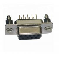 China DP Socket 9 Pin D Sub Female Connector , 90 Degree Electrical D Sub 9 Pin Male Connector factory