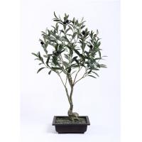 China Faux Ornamental Olive Tree Maintenance Free 80cm Perfect Fit Waterproof factory